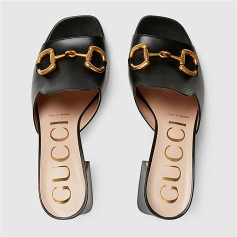 gucci horsebit heels vintage|Gucci slide sandals with horsebit.